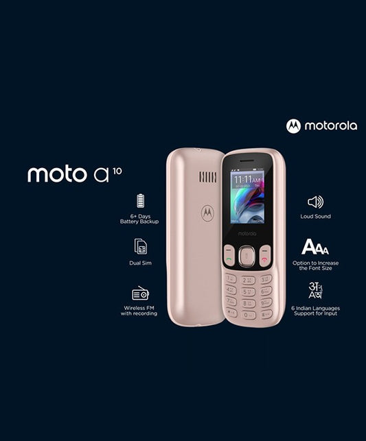 Motorola A10 Dual Sim Mobile Phone