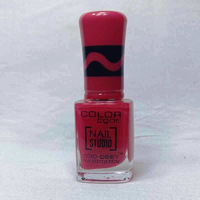 Color Code Delight Nail Studio Nail Polish | Long-Lasting, Glossy Finish, Chip-Resistant | 10ml Nail Paint for All Skin Tones