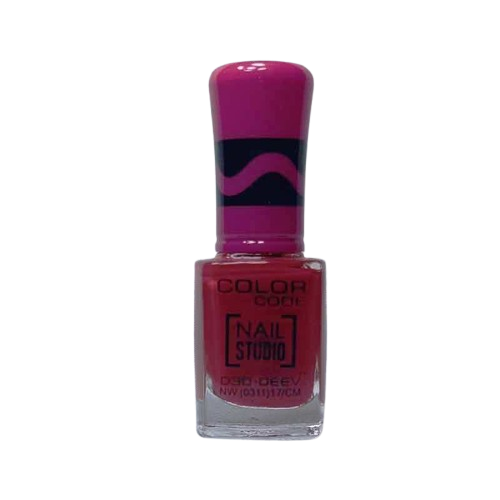 Color Code Delight Nail Studio Nail Polish | Long-Lasting, Glossy Finish, Chip-Resistant | 10ml Nail Paint for All Skin Tones
