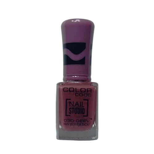 Color Code Delight Nail Studio Nail Polish | Long-Lasting, Glossy Finish, Chip-Resistant | 10ml Nail Paint for All Skin Tones