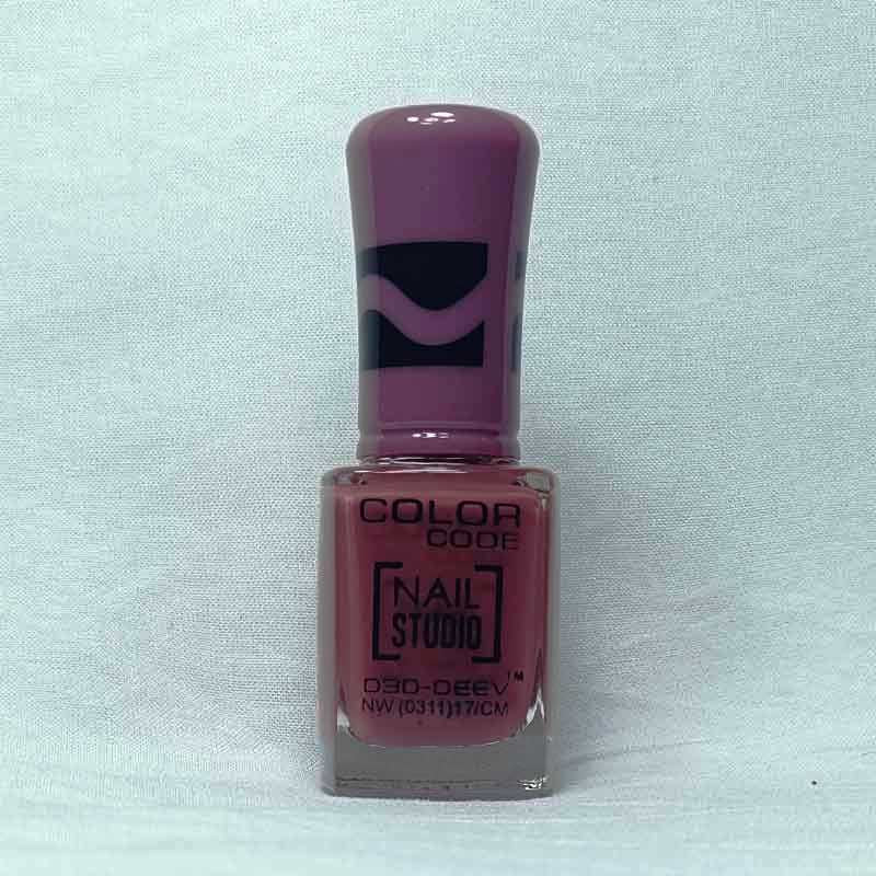 Color Code Delight Nail Studio Nail Polish | Long-Lasting, Glossy Finish, Chip-Resistant | 10ml Nail Paint for All Skin Tones