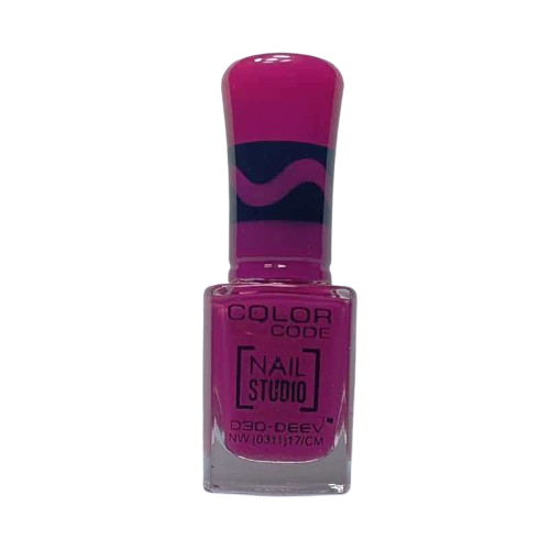 Color Code Delight Nail Studio Nail Polish | Long-Lasting, Glossy Finish, Chip-Resistant | 10ml Nail Paint for All Skin Tones
