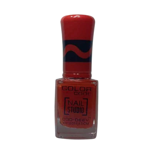 Color Code Delight Nail Studio Nail Polish | Long-Lasting, Glossy Finish, Chip-Resistant | 10ml Nail Paint for All Skin Tones