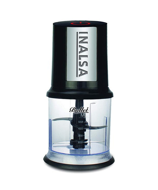 Inalsa Jiff Black Bullet Mini Chopper