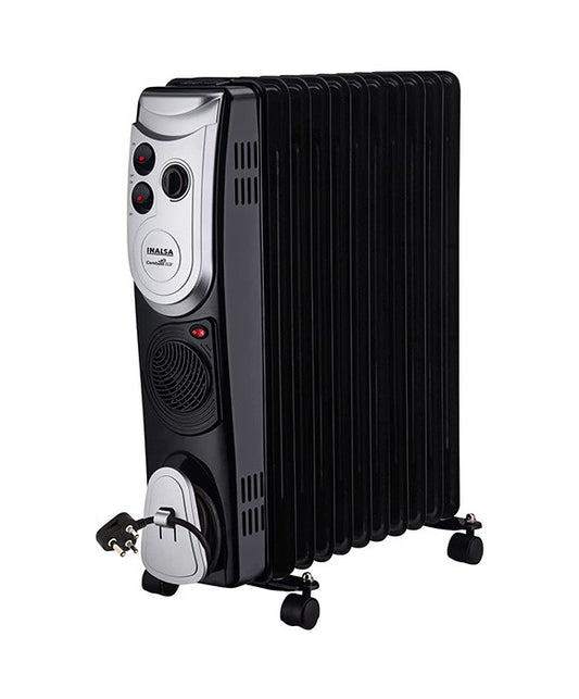 Inalsa OFR 2500 Watts Oil Filled Radiator Warme 11 Room Heater