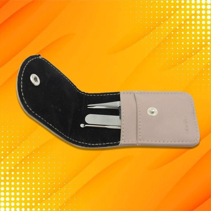 4-in-1 Nail Clipper Kit Manicure Set with Travel Case
