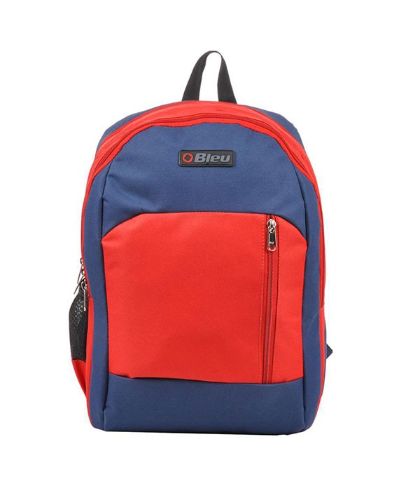 Bleu School Bag Large-Red & Blue Sb-112 Backpack