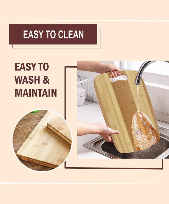 Natural Bamboo Wood Chopping Cutting Board