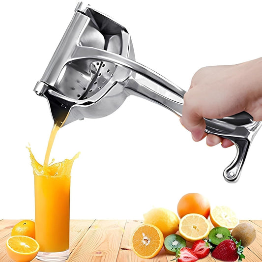 Aluminium Heavy Duty Manual Hand Press Lemon Fruit Squeezer Juicer for Grape Fruits Orange