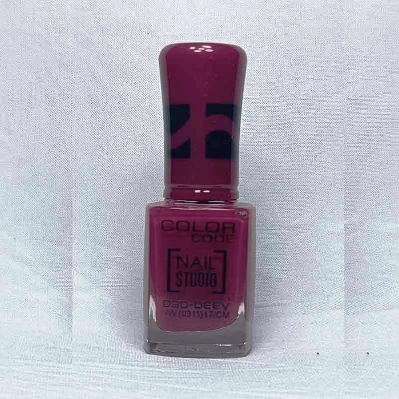 Color Code Delight Nail Studio Nail Polish | Long-Lasting, Glossy Finish, Chip-Resistant | 10ml Nail Paint for All Skin Tones